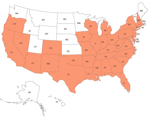 US State Map